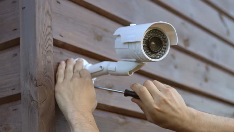 security camera installation at home